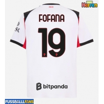 AC Milan Youssouf Fofana #19 Auswärtstrikot 2025-26 Kurzarm